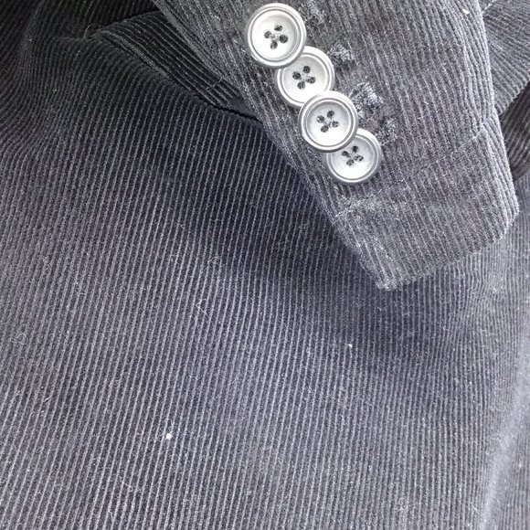 Old Navy - Black Corduroy Blazer - Picture 2 of 6